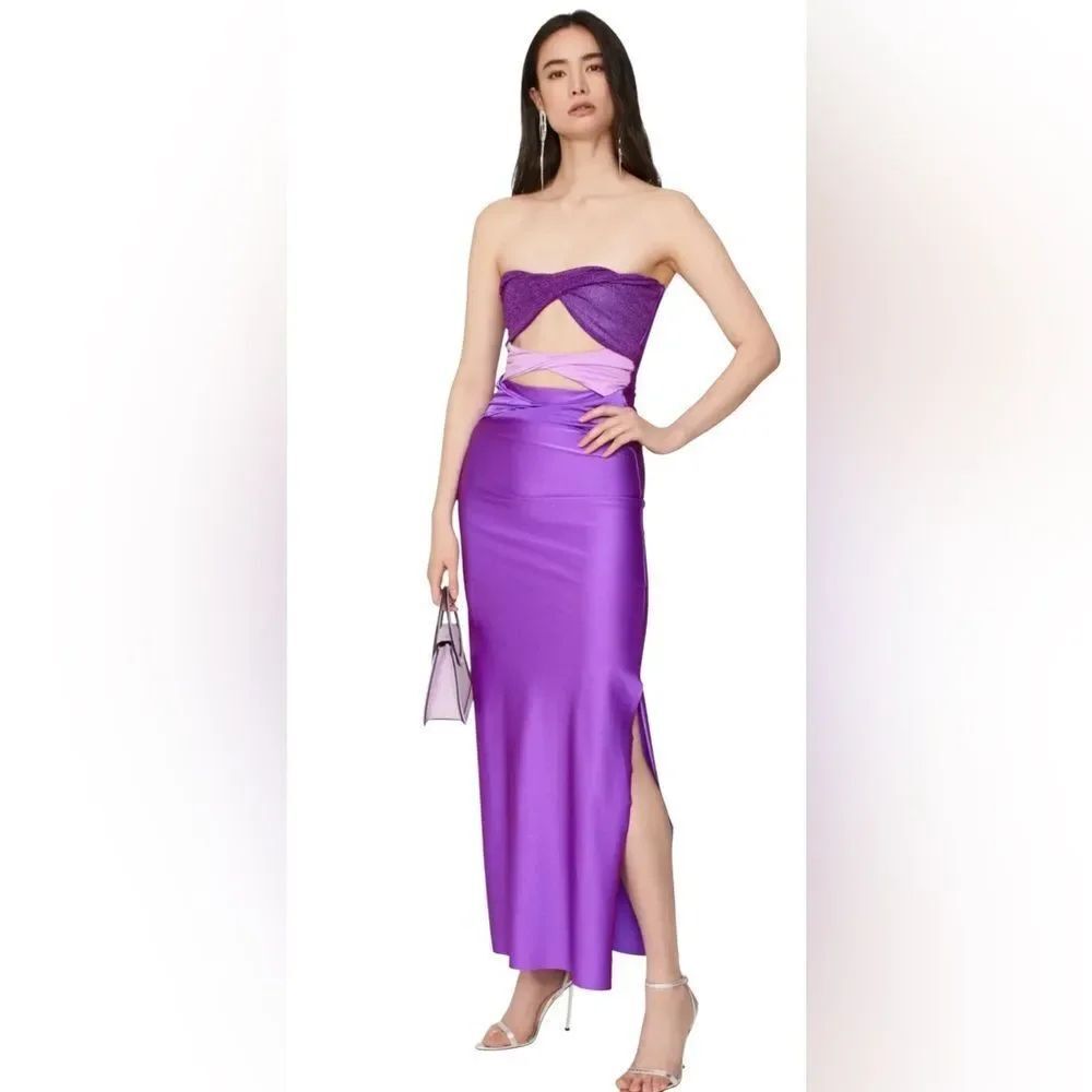 BAOBAB Strapless Ola Maxi Dress Size Small